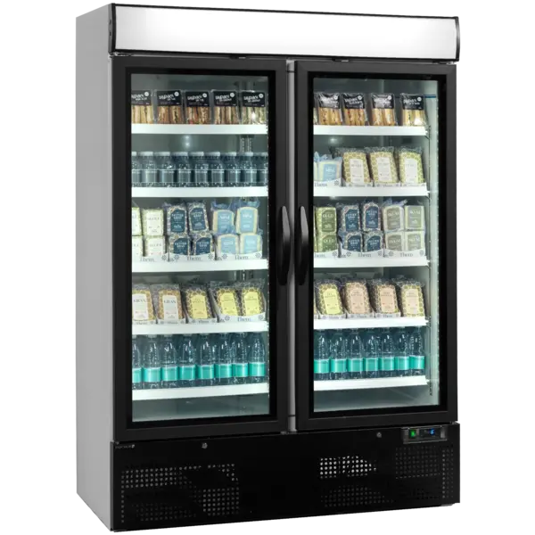 Koelkast | NC | 1149L | Wit/Zwart | +2°C/+8°C | Geforceerd | Wielen | 1370x700x2022(h)mm