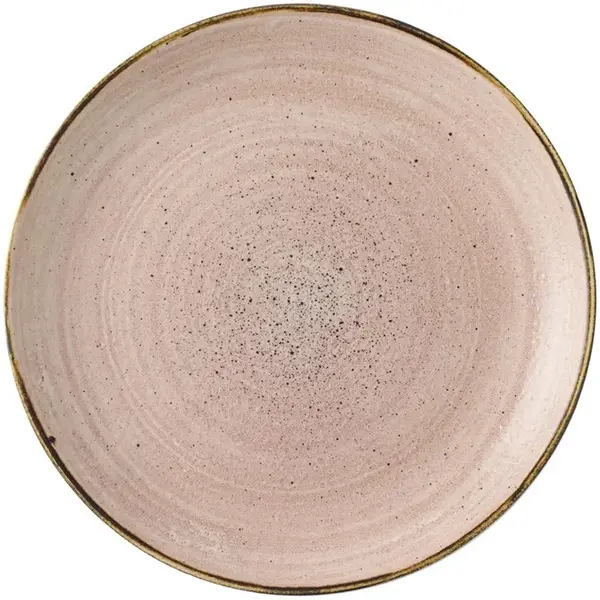 Coupeborden | STONECAST RAW | Porselein | Beige | 12 Stuks | 217mm