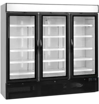 Tefcold Koelkast | NC | 1784L | Wit/Zwart | +2°C/+8°C | Geforceerd | Wielen | 2057x700x2022(h)mm