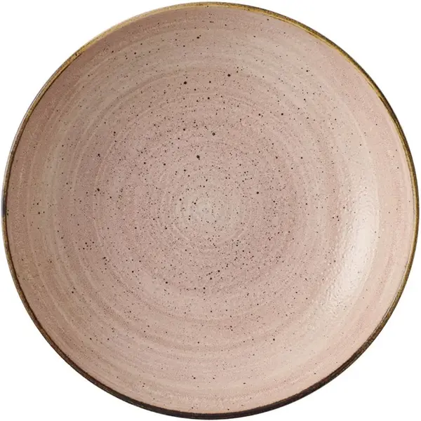 Coupeschalen | STONECAST RAW | Keramiek | Beige | 12 Stuks | Ø248x36(h)mm