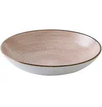 Churchill Coupeschalen | STONECAST RAW | Porselein | Beige | 12 Stuks | Ø248x36(h)mm
