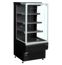 Tefcold Wandkoeling | NOC | Zwart | 0°C/+6°C | Geforceerd | Open | Optionele Eilandopstelling | 600x740x1395(h)mm 