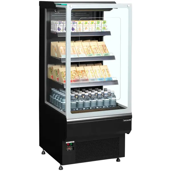 Wandkoeling | NOC | Zwart | 0°C/+6°C | Geforceerd | Open | Optionele Eilandopstelling | 600x740x1395(h)mm