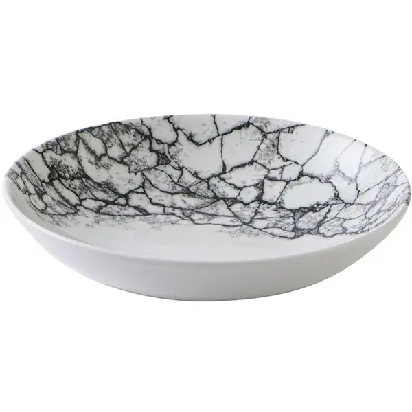Coupeschalen | KINTSUGI ACCENTS | Keramiek | Wit | 42.6cl | 12 Stuks | Ø248mm