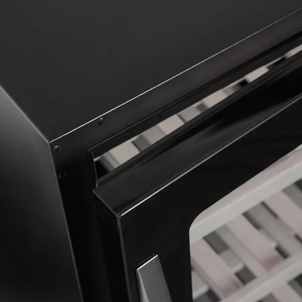 Wijnkoelkast | SERIE TFW | 155L (48x 75cl) | Zwart | 1 Zone | +5°C/+18°C | Statisch + Ventilator | 595x570x820(h)mm