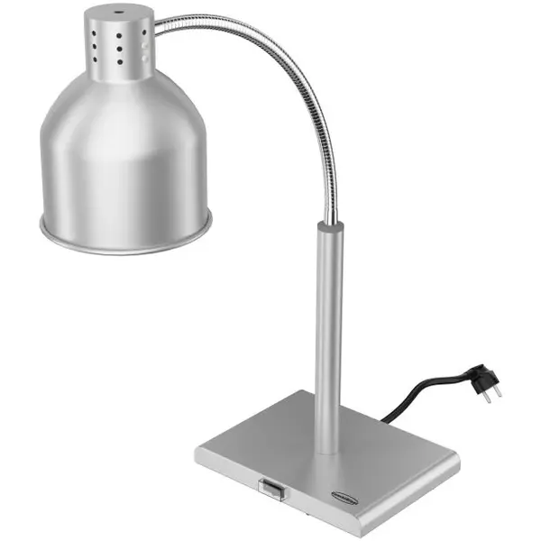 Warmhoudlamp | Zilver | Zwenkbaar | Max. 250W | 268x203x660(h)mm