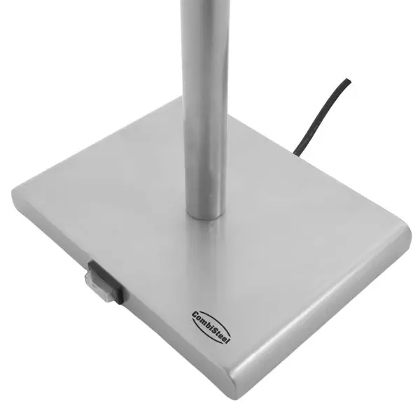 Warmhoudlamp | Zilver | Zwenkbaar | Max. 250W | 268x203x660(h)mm