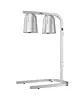 CombiSteel Warmhoudbrug | Aluminium | Hoogte Verstelbaar | Infraroodlampen (2x 250W) | 1/1 GN | 453x360x790(h)mm 
