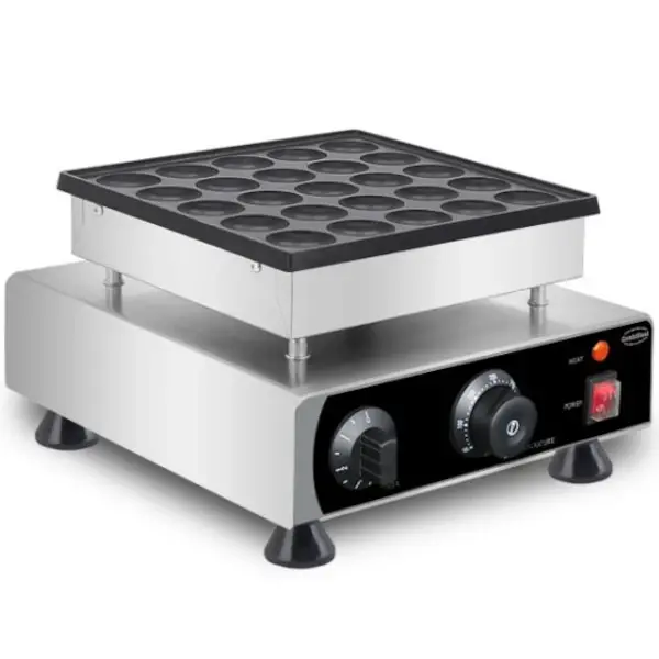 Poffertjesplaat | 50–300°C | RVS | Elektrisch | 0.9kW (230V) | 300x330x190(h)mm