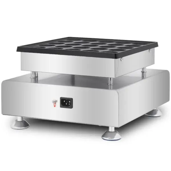 Poffertjesplaat | 50–300°C | RVS | Elektrisch | 0.9kW (230V) | 300x330x190(h)mm