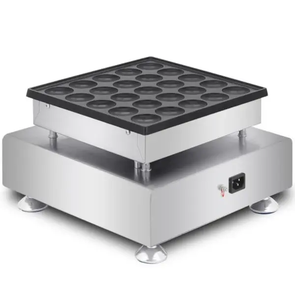 Poffertjesplaat | 50–300°C | RVS | Elektrisch | 0.9kW (230V) | 300x330x190(h)mm