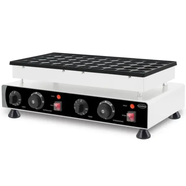 Poffertjesplaat | 50–300°C | RVS | Elektrisch | 1.8kW (230V) | 540x335x200(h)mm