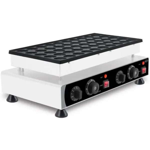 Poffertjesplaat | 50–300°C | RVS | Elektrisch | 1.8kW (230V) | 540x335x200(h)mm