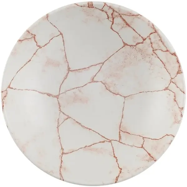 Coupeschalen | STUDIO PRINTS KINTSUGI | Porselein | Wit | 12 Stuks | Ø184x30(h)mm