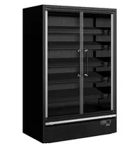 Tefcold Wandkoeling | GALAXY+ | Zwart | -1°C/+5°C | Geforceerd | Draaideuren | Koppelbaar | Optionele Eilandopstelling | 1330x750x2005(h)mm