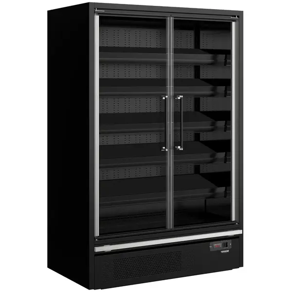 Wandkoeling | GALAXY+ | Zwart | -1°C/+5°C | Geforceerd | Draaideuren | Koppelbaar | Optionele Eilandopstelling | 1330x750x2005(h)mm