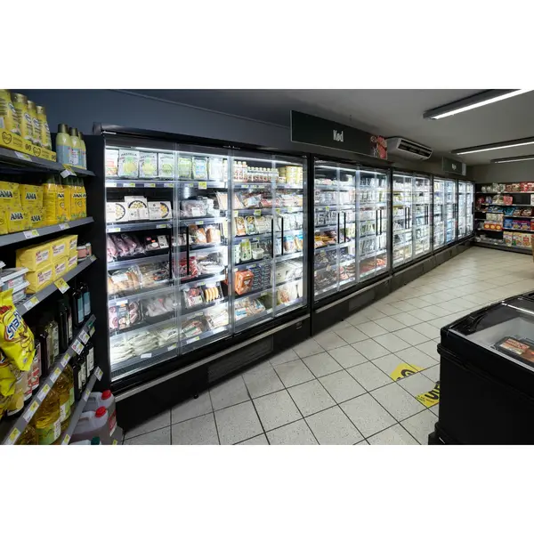 Wandkoeling | GALAXY+ | Zwart | -1°C/+5°C | Geforceerd | Draaideuren | Koppelbaar | Optionele Eilandopstelling | 2580x750x2005(h)mm