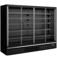 Tefcold Wandkoeling | GALAXY+ | Zwart | -1°C/+5°C | Geforceerd | Draaideuren | Koppelbaar | Optionele Eilandopstelling | 2580x750x2005(h)mm