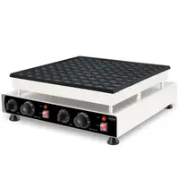 CombiSteel Poffertjesplaat | 50°C/300°C | RVS | Elektrisch | 2.4kW (230V) | 570x540x190(h)mm