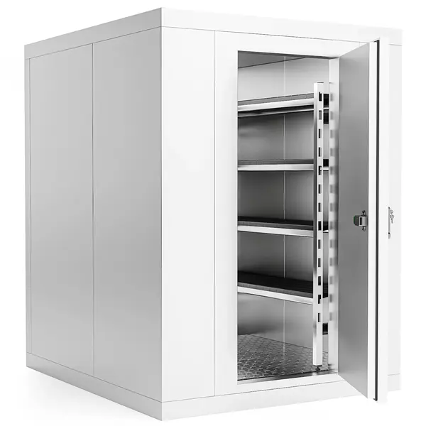 Vriescel | ENTRY LINE | Incl. Motor | 5.1m³ | -10°C/-25°C | Isolatie 100mm | 230V | 1660x1960x2200(h)mm