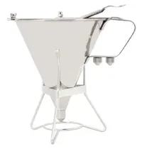 CombiSteel Beslagdispenser | RVS | 1.6L | Instelbare Uitloop | 280x200x260(h)mm
