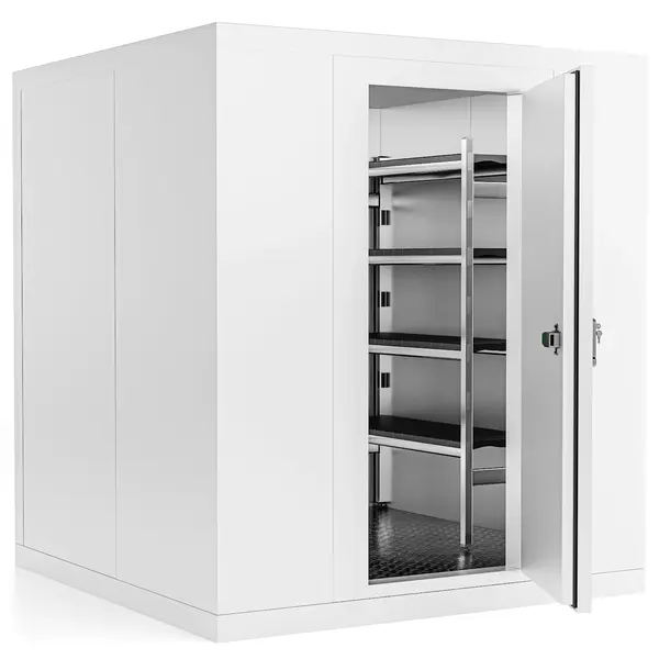 Rekwerk | ENTRY LINE | COM-7087.0035 | L-Vorm | 4 Niveaus (Diepte 450) | 1685x1645x1700(h)mm