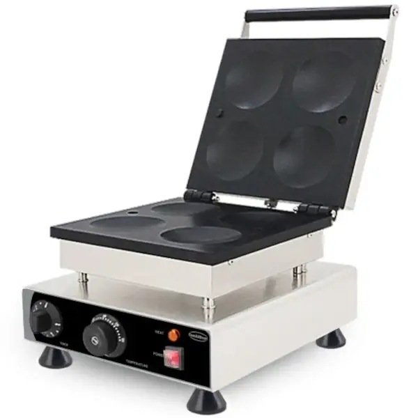 Pannenkoekmaker Amerikaans | 50–300°C | RVS | Antiaanbak bakplaat | 1.65kW (230V) | 305x430x505(h)mm