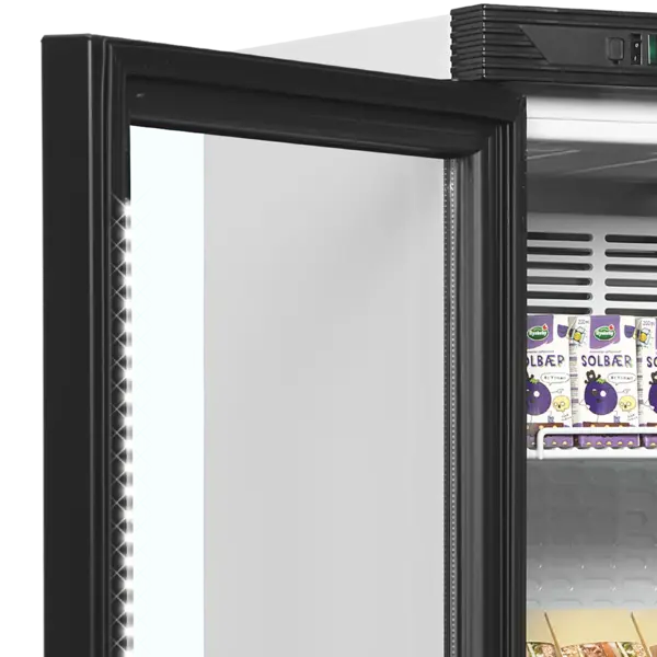 Drankenkoeling | SERIE CEV | 358L | Wit/Zwart | +2°C/+10°C | Statisch + Ventilator | Wielen | 595x600x1840(h)mm