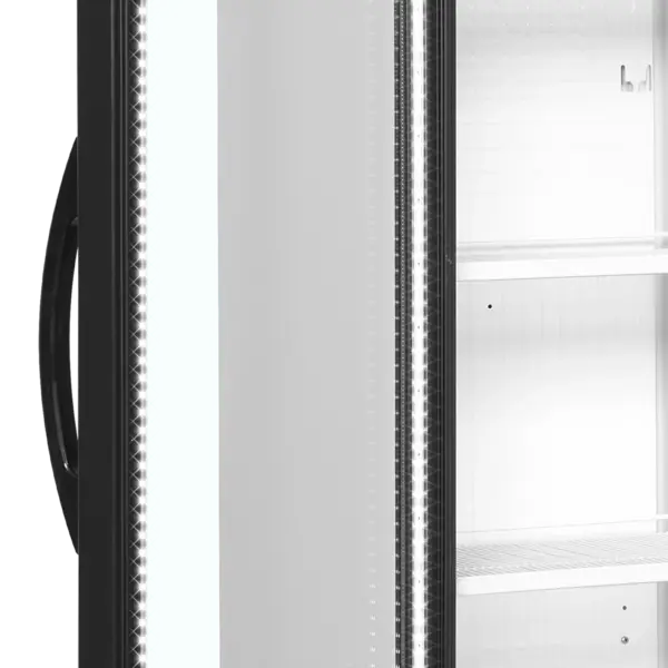 Drankenkoeling | SERIE CEV | 358L | Wit/Zwart | +2°C/+10°C | Statisch + Ventilator | Wielen | 595x600x1840(h)mm
