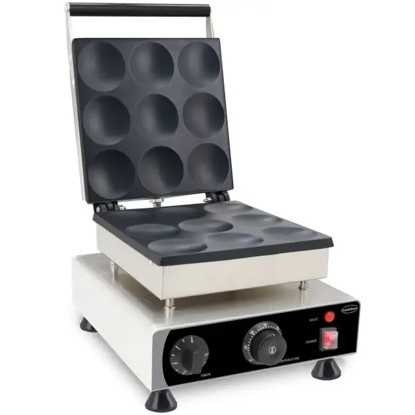 Pannenkoekmaker Amerikaans | 50–300°C | RVS | Antiaanbak bakplaat | 1.75kW (230V) | 305x430x505(h)mm