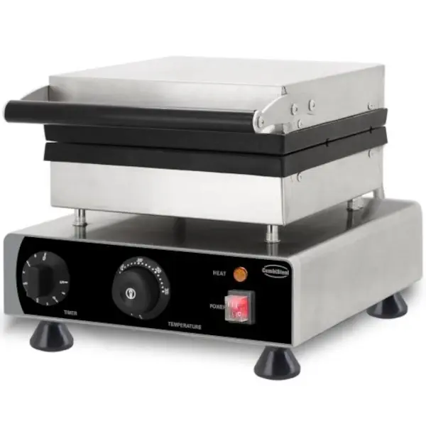Pannenkoekmaker Amerikaans | 50–300°C | RVS | Antiaanbak bakplaat | 1.75kW (230V) | 305x430x505(h)mm