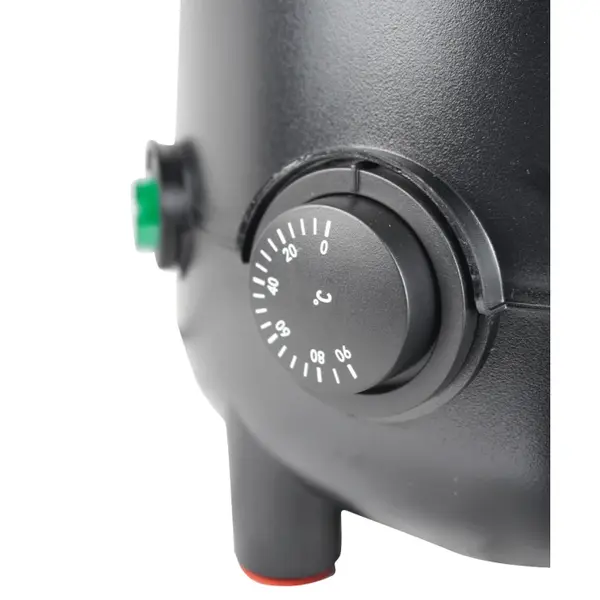Chocolademelkdispenser | Zwart | 10L | 65°C/85°C | 1kW (230V) | Lekbak | 280x410x580(h)mm