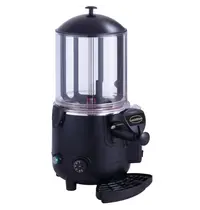 CombiSteel Chocolademelkdispenser | Zwart | 10L | 65°C/85°C | 1kW (230V) | Lekbak | 280x410x580(h)mm