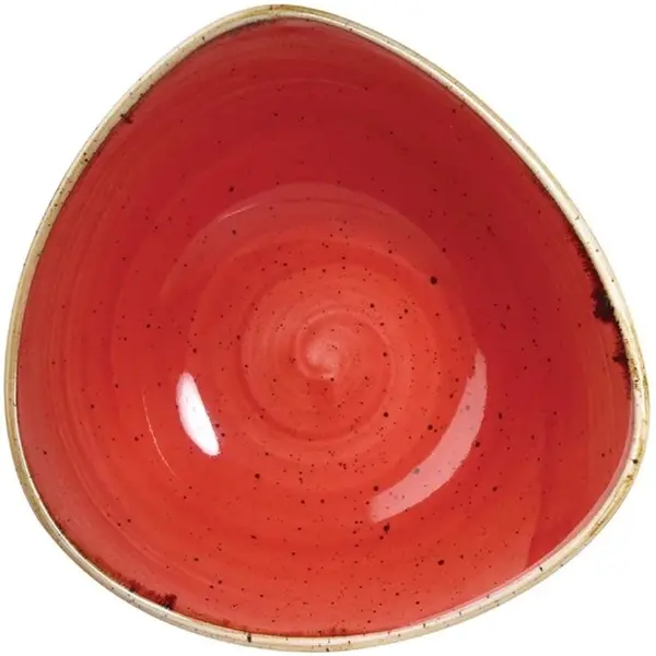 Kommen | STONECAST | Keramiek | Rood | 12 Stuks | Ø235mm