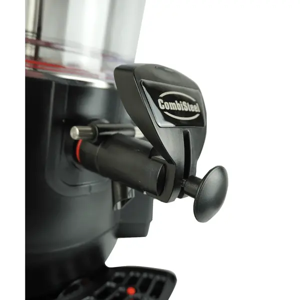 Chocolademelkdispenser | Zwart | 5L | 65°C/85°C | 1kW (230V) | Lekbak | 280x410x465(h)mm