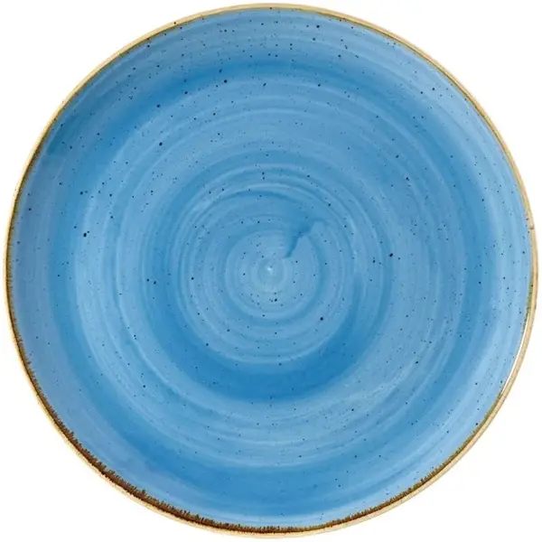 Coupeborden | STONECAST | Keramiek | Blauw | 12 Stuks | Ø288mm