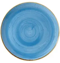 Churchill Coupeborden | STONECAST | Keramiek | Blauw | 12 Stuks | Ø260mm