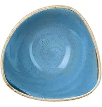 Churchill Kommen | STONECAST | Keramiek | Blauw | 12 Stuks | Ø153mm 