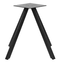 Luxus Tafelonderstel | LAGA | Staal | Zwart | Indoor | 710x710x725(h)mm