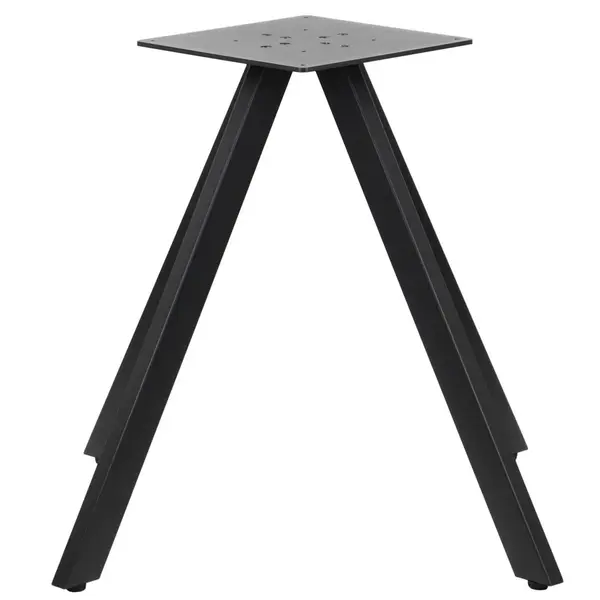 Tafelonderstel | LAGA | Staal | Zwart | Indoor | 710x710x725(h)mm