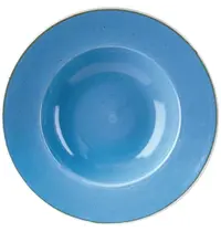 Churchill Diepborden | STONECAST | Keramiek | Blauw | 12 Stuks | Ø277mm 