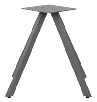 Luxus Tafelonderstel | LAGA | Staal | Antracietgrijs | Indoor | 710x710x725(h)mm