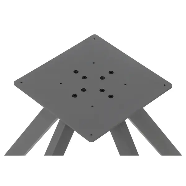 Tafelonderstel | LAGA | Staal | Antracietgrijs | Indoor | 710x710x725(h)mm