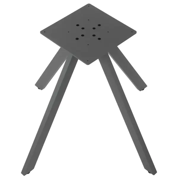 Tafelonderstel | LAGA | Staal | Antracietgrijs | Indoor | 710x710x725(h)mm