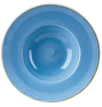 Churchill Diepe Borden | STONECAST | Keramiek | Blauw | 12 Stuks | Ø240mm