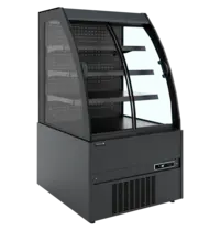 Tefcold Wandkoeling | CRONUS | Zwart | -1°C/+7°C | Geforceerd | Schuifdeuren | 868x852x1500(h)mm