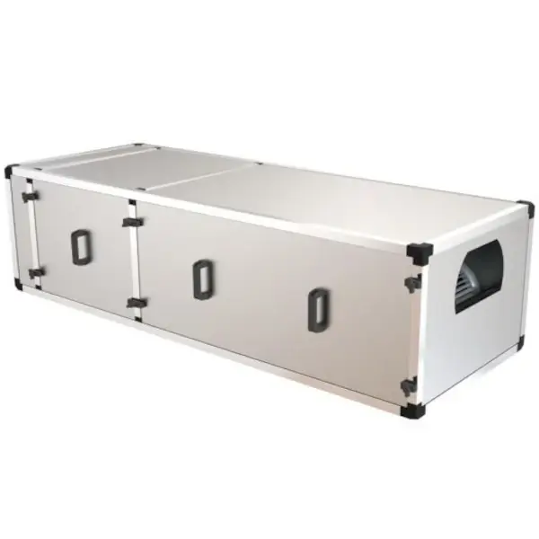 Geurfilterkast Compleet | 1500m³/u | Koolstoffilters + Zakkenfilters | 0.25kW (230V) | 1800x670x500(h)mm