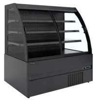 Tefcold Wandkoeling | CRONUS | Zwart | -1°C/+7°C | Geforceerd | Schuifdeuren | 1512x852x1500(h)mm
