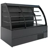 Tefcold Wandkoeling | CRONUS | Zwart | -1°C/+7°C | Geforceerd | Schuifdeuren | 1937x852x1500(h)mm
