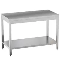 Diverso by Diamond Werktafel | ECO | RVS | Bodemschap | Diepte 700 | Hoogte 865 | Breedte 1200-2000 